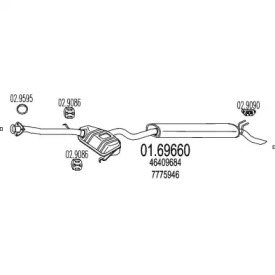 Амортизатор MTS 01.69660