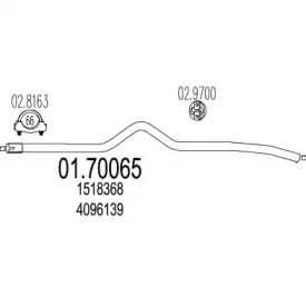 Трубка MTS 01.70065