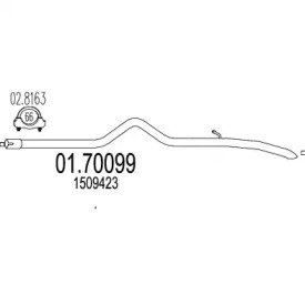 Трубка MTS 01.70099