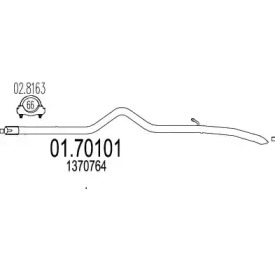 Трубка MTS 01.70101