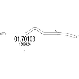 Трубка MTS 01.70103