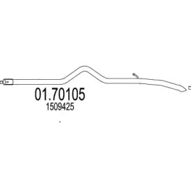 Трубка MTS 01.70105