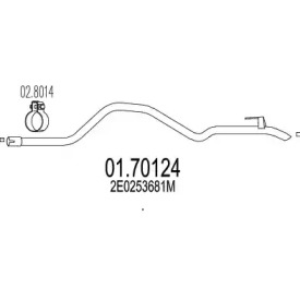 Трубка MTS 01.70124