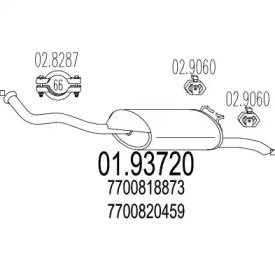 Амортизатор MTS 01.93720