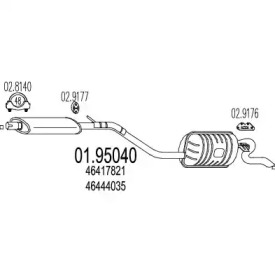 Амортизатор MTS 01.95040