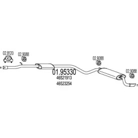 Амортизатор MTS 01.95330