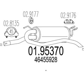 Амортизатор MTS 01.95370