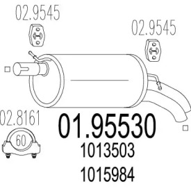 Амортизатор MTS 01.95530