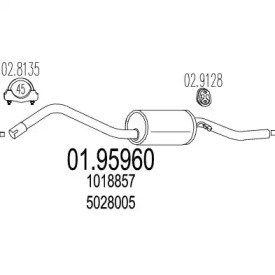 Амортизатор MTS 01.95960