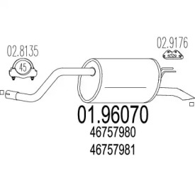 Амортизатор MTS 01.96070