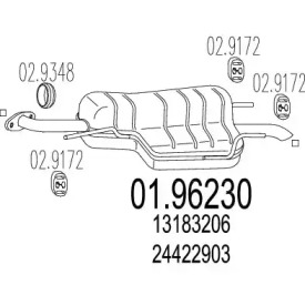 Амортизатор MTS 01.96230