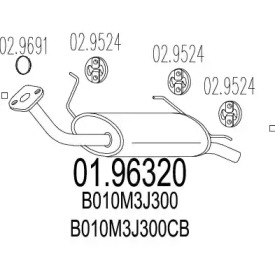 Амортизатор MTS 01.96320