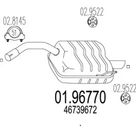 Амортизатор MTS 01.96770