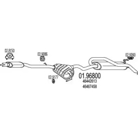 Амортизатор MTS 01.96800