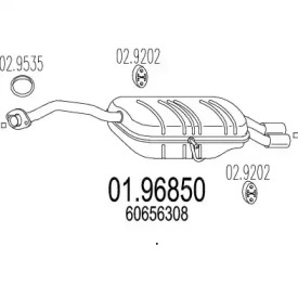 Амортизатор MTS 01.96850