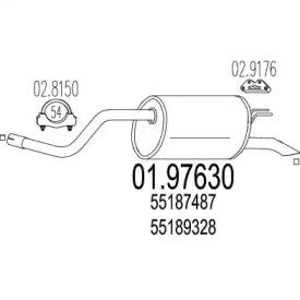 Амортизатор MTS 01.97630