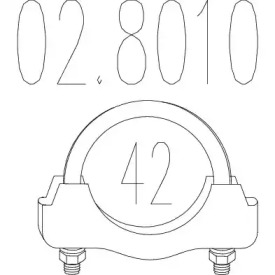 Соединительные элементы трубопровода MTS 02.8010