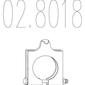 Соединительные элементы трубопровода MTS 02.8018