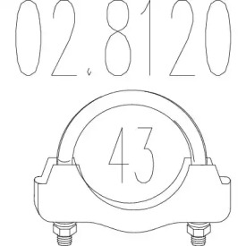 Соединительные элементы, система выпуска MTS 02.8120