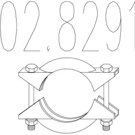 Соединительные элементы, система выпуска MTS 02.8291