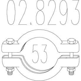 Соединительные элементы, система выпуска MTS 02.8293