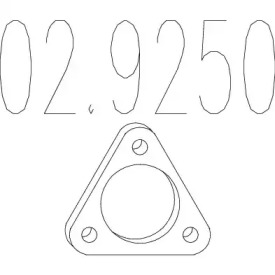 Прокладкa MTS 02.9250