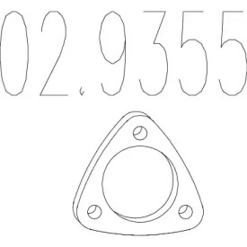 Прокладкa MTS 02.9355