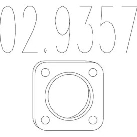 Прокладкa MTS 02.9357