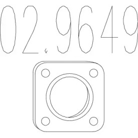 Прокладкa MTS 02.9649