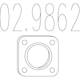 Прокладкa MTS 02.9862