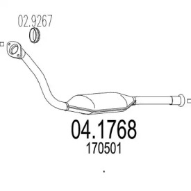 Катализатор MTS 04.1768