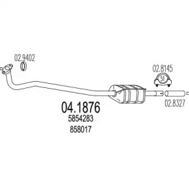 Катализатор MTS 04.1876