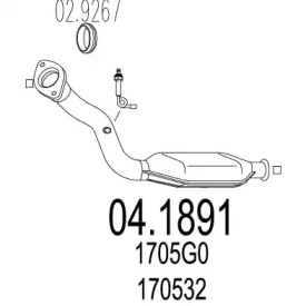 Катализатор MTS 04.1891