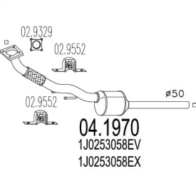 Катализатор MTS 04.1970