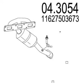 Катализатор MTS 04.3054