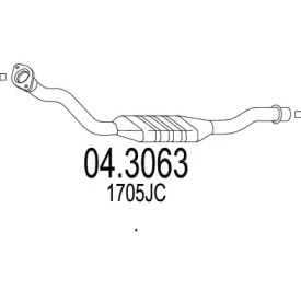 Катализатор MTS 04.3063