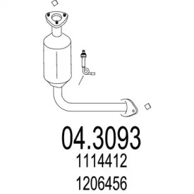 Катализатор MTS 04.3093