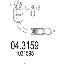 Катализатор MTS 04.3159