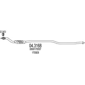 Катализатор MTS 04.3168