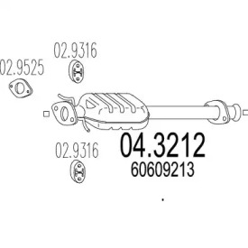 Катализатор MTS 04.3212