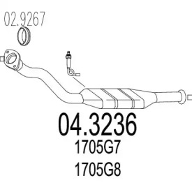 Катализатор MTS 04.3236