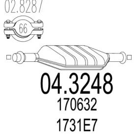 Катализатор MTS 04.3248