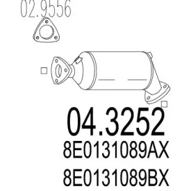 Катализатор MTS 04.3252