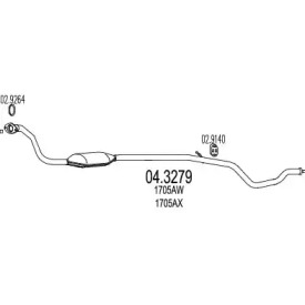 Катализатор MTS 04.3279