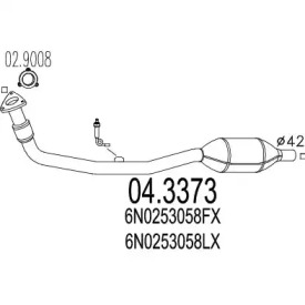Катализатор MTS 04.3373