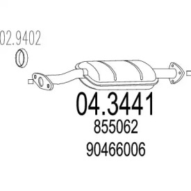 Катализатор MTS 04.3441