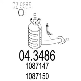 Катализатор MTS 04.3486