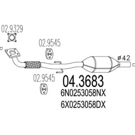 Катализатор MTS 04.3683