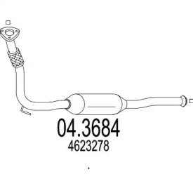 Катализатор MTS 04.3684