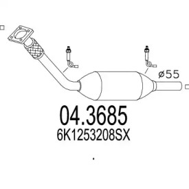 Катализатор MTS 04.3685